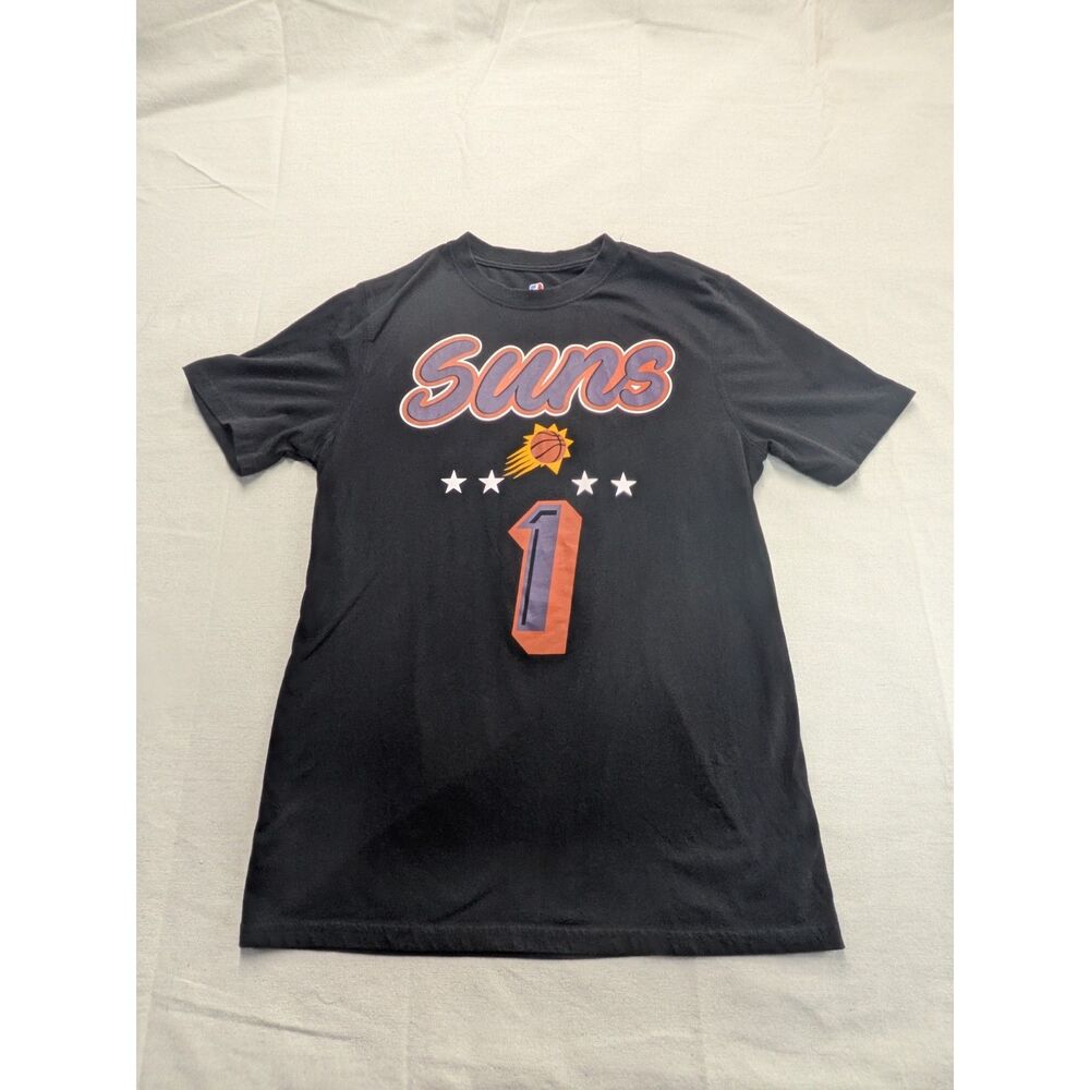 Streetwear Basketball NBA M Phoenix Suns Devin Booker #1 Graphic Tee
